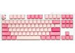 Ducky One 3 Gossamer Pink TKL MX-Ergo-Clear (DKON2187-EUSPDGOWWPC2) cena un informācija | Klaviatūras | 220.lv