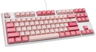 Ducky One 3 Gossamer Pink TKL MX-Ergo-Clear (DKON2187-EUSPDGOWWPC2) cena un informācija | Klaviatūras | 220.lv