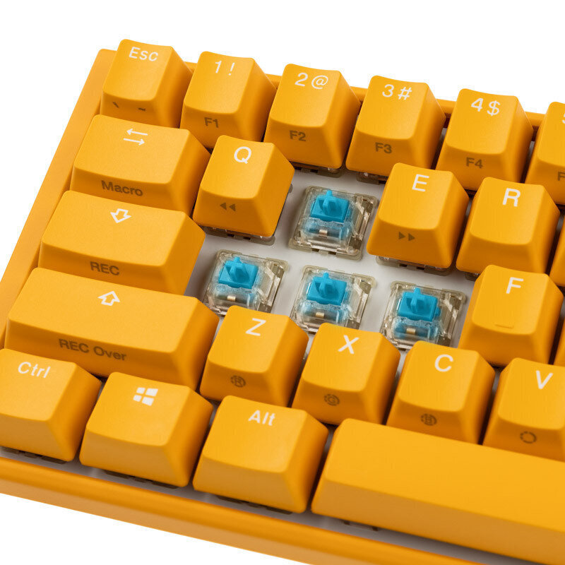 Ducky One 3 Yellow SF RGB LED MX-Blue (DKON2167ST-CUSPDYDYYYC1) cena un informācija | Klaviatūras | 220.lv