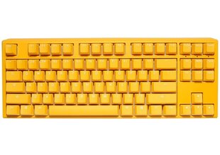 Ducky One 3 Yellow TKL RGB LED MX-Brown (DKON2187ST-BUSPDYDYYYC1) cena un informācija | Klaviatūras | 220.lv