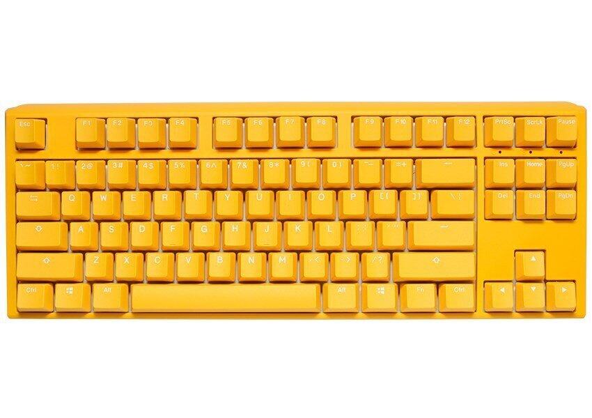 Ducky One 3 Yellow TKL RGB LED MX-Brown (DKON2187ST-BUSPDYDYYYC1) цена и информация | Klaviatūras | 220.lv