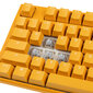 Ducky One 3 Yellow TKL RGB LED MX-Clear (DKON2187ST-WUSPDYDYYYC1) cena un informācija | Klaviatūras | 220.lv