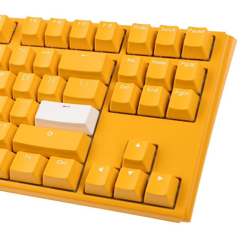 Ducky One 3 Yellow TKL RGB LED MX-Clear (DKON2187ST-WUSPDYDYYYC1) cena un informācija | Klaviatūras | 220.lv