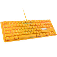Ducky One 3 Yellow TKL RGB LED MX-Clear (DKON2187ST-WUSPDYDYYYC1) cena un informācija | Klaviatūras | 220.lv