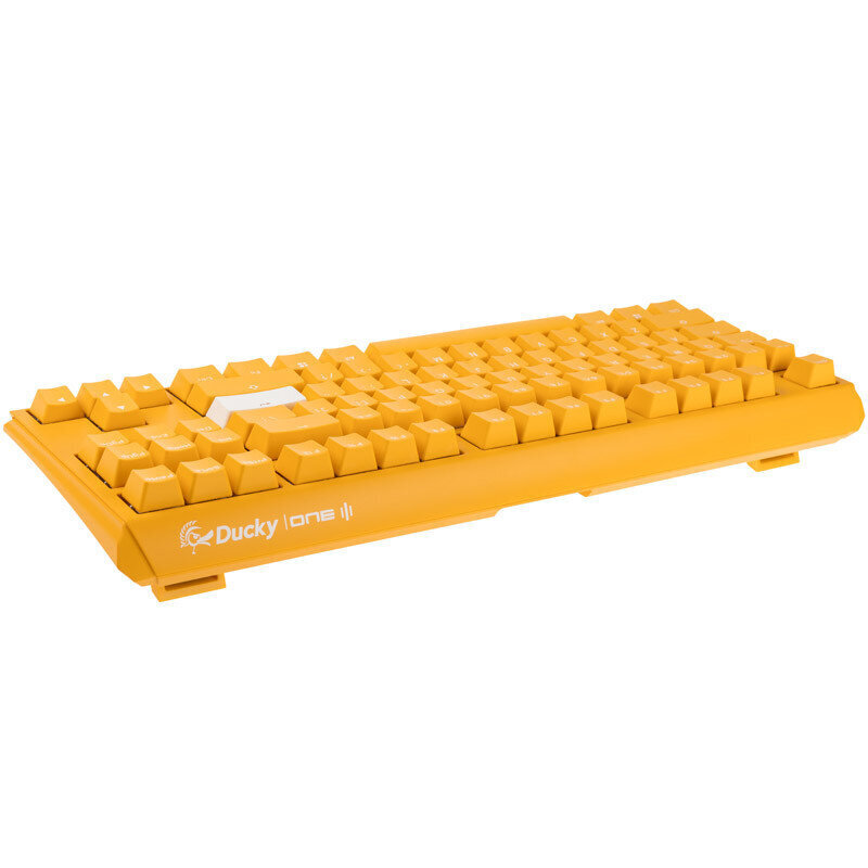Ducky One 3 Yellow TKL RGB LED MX-Silent-Red (DKON2187ST-SUSPDYDYYYC1) cena un informācija | Klaviatūras | 220.lv