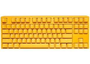 Ducky One 3 Yellow TKL RGB LED MX-Silent-Red (DKON2187ST-SUSPDYDYYYC1) cena un informācija | Klaviatūras | 220.lv