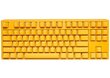 Ducky One 3 Yellow TKL RGB LED MX-Silent-Red (DKON2187ST-SUSPDYDYYYC1) cena un informācija | Klaviatūras | 220.lv