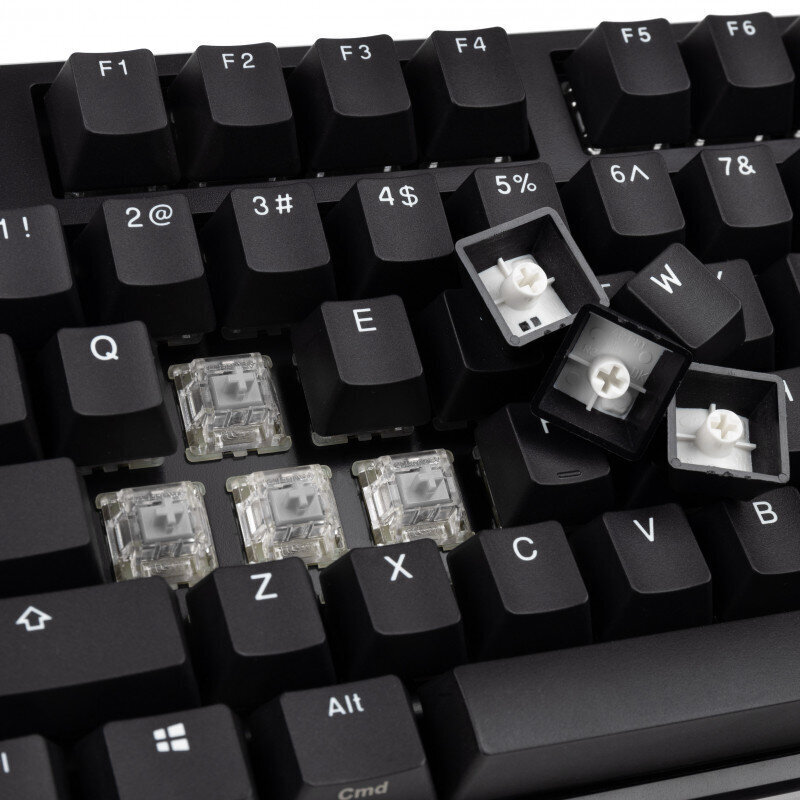 Ducky Origin Cherry MX-Speed-Silver (DKOR2308A-CPUSPDOECLAAA1) цена и информация | Klaviatūras | 220.lv