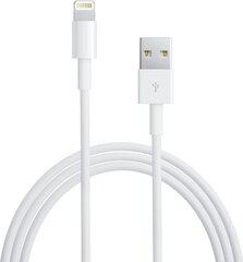 Kabel USB Apple USB-A - Lightning 2 m Biały (MD819ZM/A) cena un informācija | Savienotājkabeļi | 220.lv