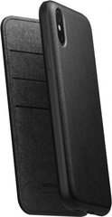 Nomad NOMAD Folio Leather Rugged Black | iPhone Xr цена и информация | Чехлы для телефонов | 220.lv