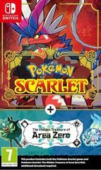 Pokémon Scarlet + The Hidden Treasure of Area Zero Expansion Pass NSW цена и информация | Компьютерные игры | 220.lv