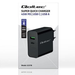Qoltec 52378 цена и информация | Зарядные устройства для телефонов | 220.lv