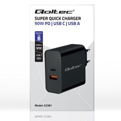 Qoltec 52381 цена и информация | Зарядные устройства для телефонов | 220.lv