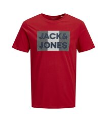 T-krekls zēniem Jack and Jones 1225550201, sarkans cena un informācija | Zēnu krekli | 220.lv