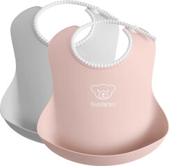 Lacīte BabyBjörn Baby Bib, 2 gab. cena un informācija | Lacītes | 220.lv