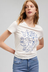 T-krekls sievietēm Mavi 161220670057, balts cena un informācija | T-krekli sievietēm | 220.lv