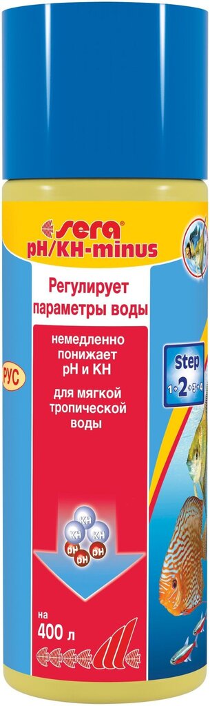 PH/KH mīkstam ūdenim, 100ml, Sera цена и информация | Akvāriji un aprīkojums | 220.lv