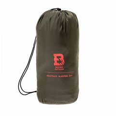Guļammaiss Badger Outdoor Nightpack, 220 x 75 cm, melns cena un informācija | Guļammaisi | 220.lv