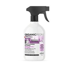 Organic People. Toilet cleaning eco spray. Organic Rhubarb & Wild sorrel, 500 ml цена и информация | Очистители | 220.lv