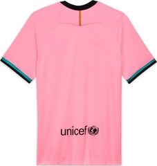 T-krekls Nike FC Barcelona, XL, rozā cena un informācija | Futbola formas un citas preces | 220.lv
