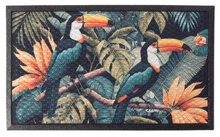 E-floor paklājs Soft Step Lima Toucans 45x75 cm cena un informācija | Kājslauķi | 220.lv