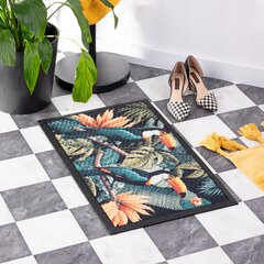 E-floor paklājs Soft Step Lima Toucans 45x75 cm цена и информация | Придверный коврик | 220.lv