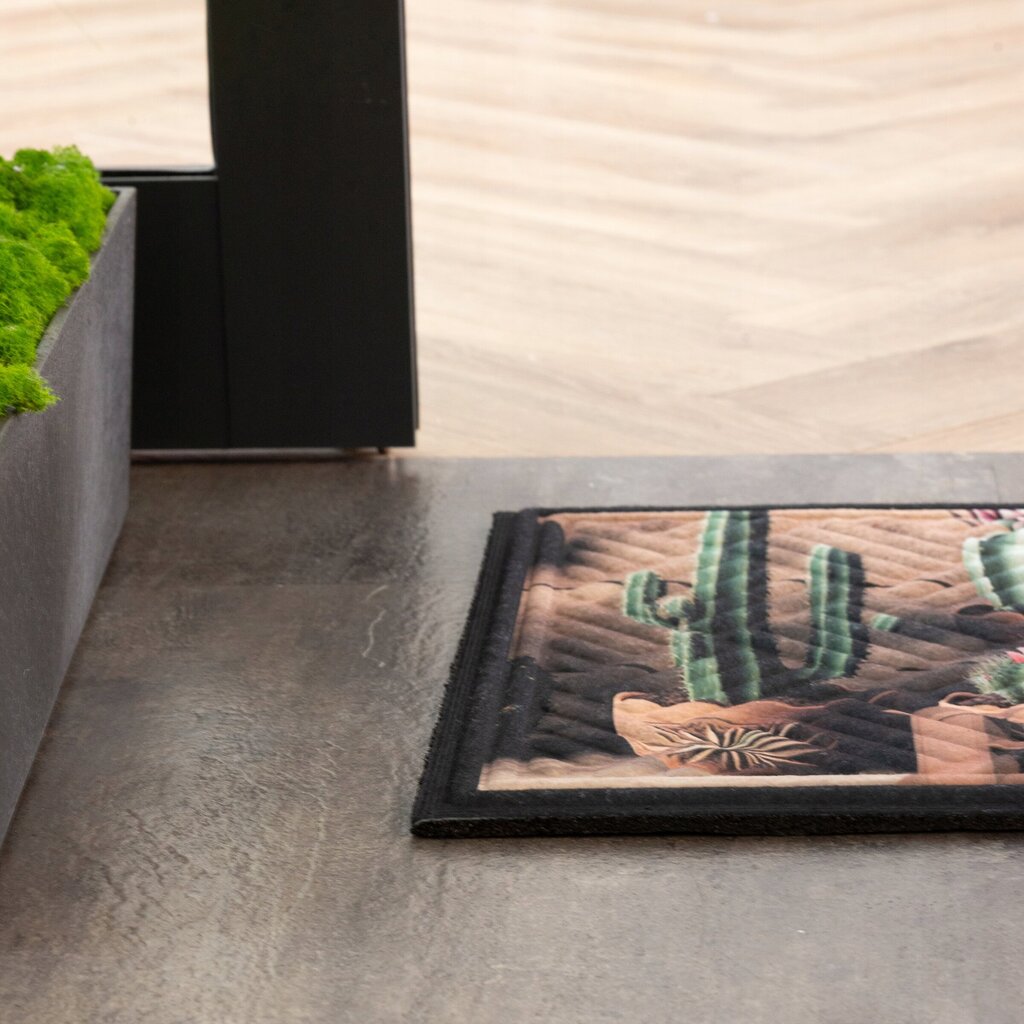 E-floor paklājs Lima Cactus 45x75cm cena un informācija | Kājslauķi | 220.lv