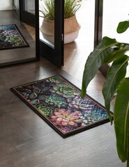 E-floor paklājs Lima Lotus sukulenti 45x75cm cena un informācija | Kājslauķi | 220.lv