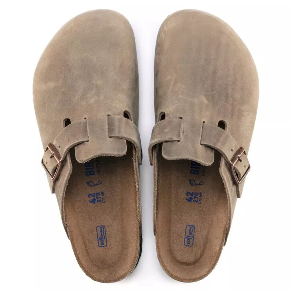 Iešļūcenes sievietēm Birkenstock Bostonsfb 1019484, brūnas cena un informācija | Iešļūcenes, čības sievietēm | 220.lv