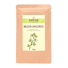 Augu sejas maska ​​Sattva Ayurveda Morimoro Herbal Face Mask, 100 g cena un informācija | Sejas maskas, acu maskas | 220.lv