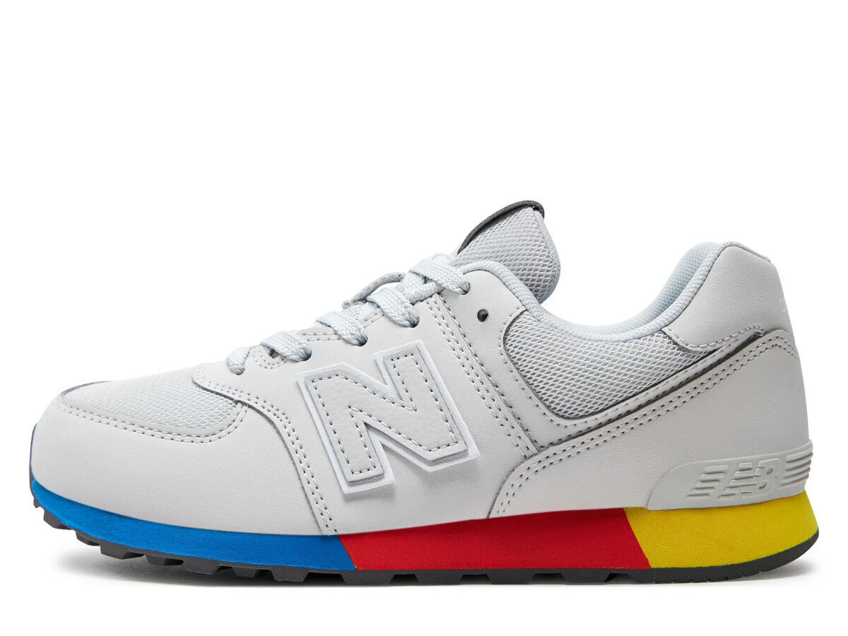 Sporta apavi bērniem New Balance 574 GC574MSC, balti cena un informācija | Sporta apavi bērniem | 220.lv