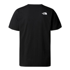 M s/s easy tee the north face nf0a87n5jk3 vīriešiem juoda men's black NF0A87N5JK3 цена и информация | Мужские футболки | 220.lv