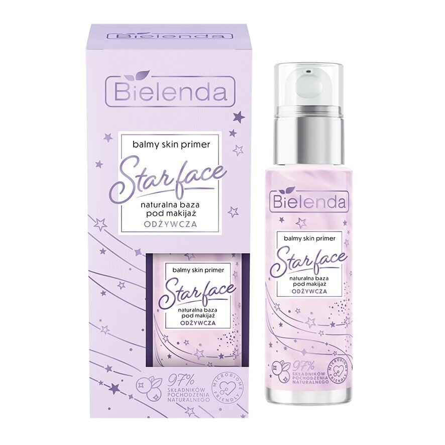 Grima bāze Bielenda Balmy Skin Primer StarFace, 30 ml цена и информация | Grima bāzes, tonālie krēmi, pūderi | 220.lv