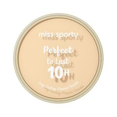 Miss Sporty Perfect To Last 10H Матирующий Пудрa 050 Transparent, 9г цена и информация | Пудры, базы под макияж | 220.lv