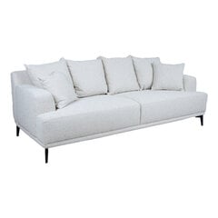 Dīvāns MAGNOLIA 3-vietīgs, gaiši bēšs cena un informācija | Dīvāni | 220.lv