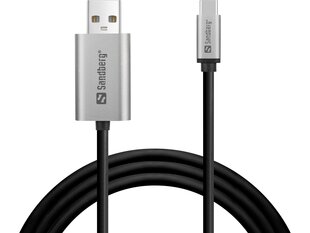 Sandberg 136-51 USB-C to DisplayPort Cable 2M цена и информация | Кабели для телефонов | 220.lv