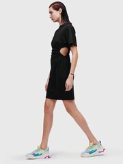 Платье KARL LAGERFELD Jersey Cut Out Black 231W1356 563759867 цена и информация | Платья | 220.lv