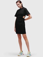 Платье KARL LAGERFELD Jersey Cut Out Black 231W1356 563759867 цена и информация | Платья | 220.lv