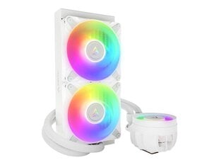 Arctic Жидкостный охладитель III 240 A-RGB White (ACFRE00150A) цена и информация | Кулеры для процессоров | 220.lv