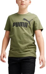 Puma Обувь Ess Logo Tee Khaki 586960 76 586960 76/176 цена и информация | Рубашки для мальчиков | 220.lv