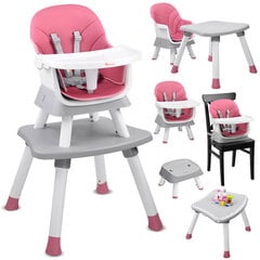 Daudzfunkcionāls barošanas krēsls 6in1 ZA4142, rozā cena un informācija | Barošanas krēsli | 220.lv