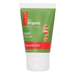 Roku krēms Be Organics Strawberry, 40 ml cena un informācija | Ķermeņa krēmi, losjoni | 220.lv