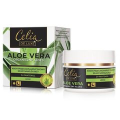 Pretgrumbu krēms Celia De Luxe Aloe Vera, 50 ml cena un informācija | Sejas krēmi | 220.lv