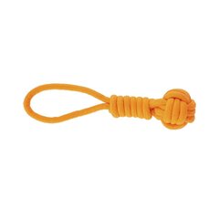 Rotaļlieta suņiem Dingo Energy bumbiņa ar rokturi, zaļa, 6.5x32 cm cena un informācija | Suņu rotaļlietas | 220.lv