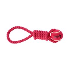 Rotaļlieta suņiem Dingo Fresh bumbiņa ar rokturi, rozā, 6.5x41 cm цена и информация | Игрушки для собак | 220.lv