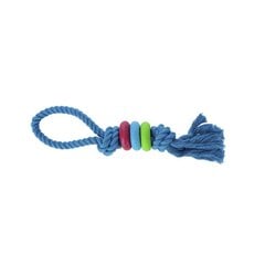 Rotaļlieta suņiem Dingo Fresh gredzeni uz virves, zila, 30 cm cena un informācija | Suņu rotaļlietas | 220.lv