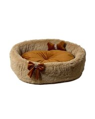 Guļvieta mājdzīvniekam Go Gift Curly camel XL, 65 x 60 x 18 cm cena un informācija | Suņu gultas, spilveni, būdas | 220.lv