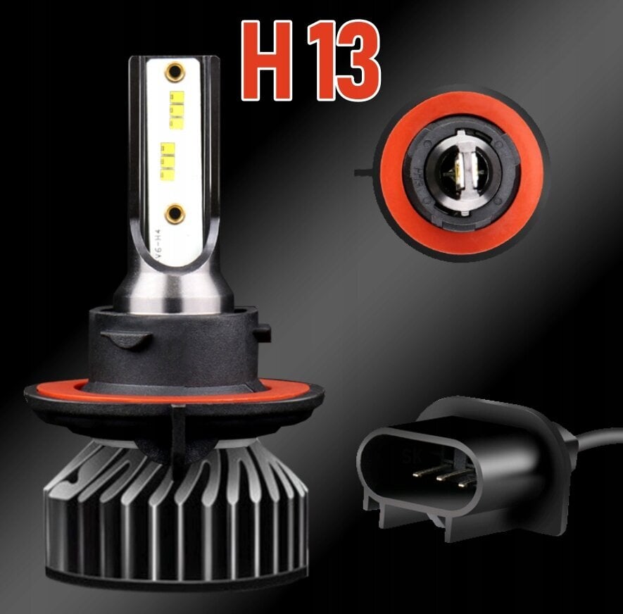 Mini Led Spuldzes H13 Cps1860 20000Lm 100W cena un informācija | Auto spuldzes | 220.lv