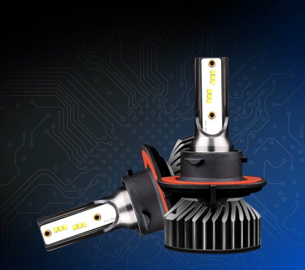 Mini Led Spuldzes H13 Cps1860 20000Lm 100W cena un informācija | Auto spuldzes | 220.lv