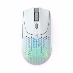 Беспроводная игровая мышь Glorious Model O 2, Bluetooth, 26000 точек на дюйм, матовая белая цена и информация | Мыши | 220.lv